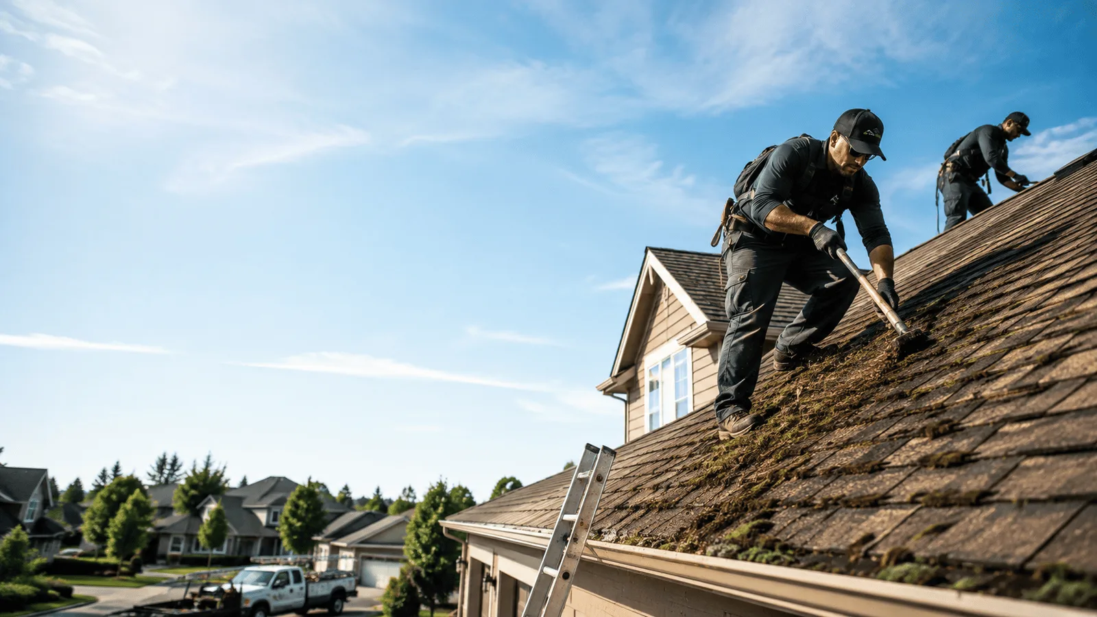 Roof Moss Removal in Rumford, ME near me